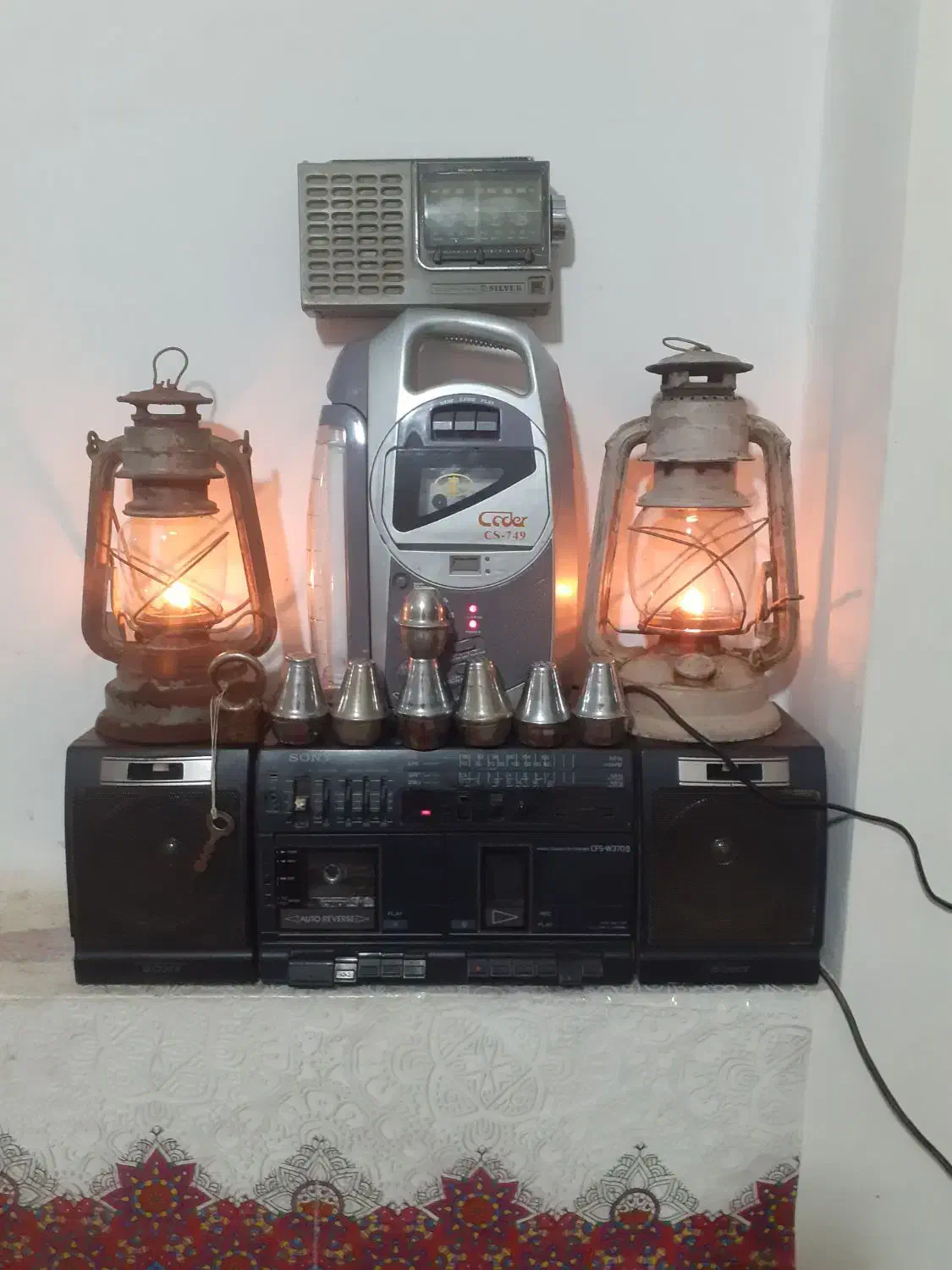 لوازم دوکراسیون قدیمی|کلکسیون اشیاء عتیقه|سبزوار, فرهنگیان|دیوار