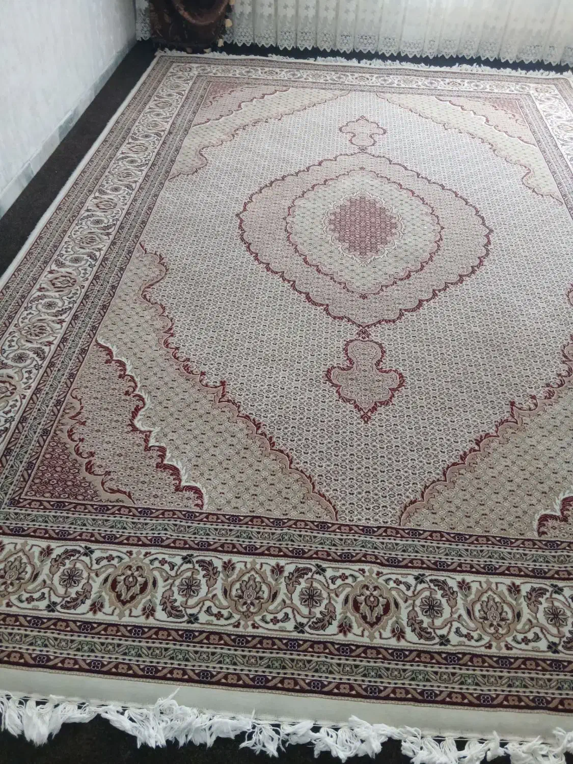 فرش۹متری نگین مشهد1500شانه|فرش|تویسرکان, |دیوار