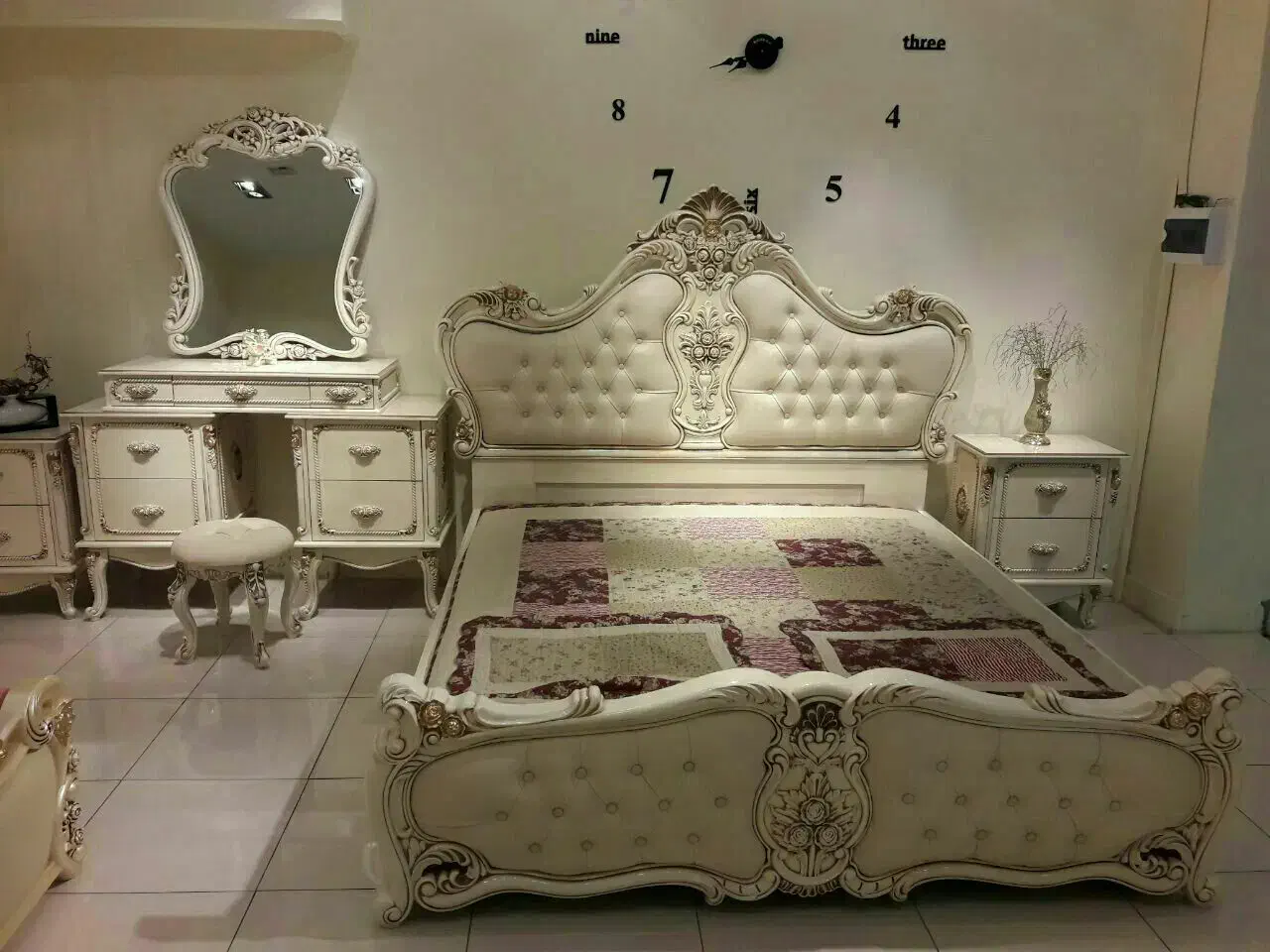 سرویس خواب دو نفره|تخت و سرویس خواب|قدس, شهرقدس|دیوار