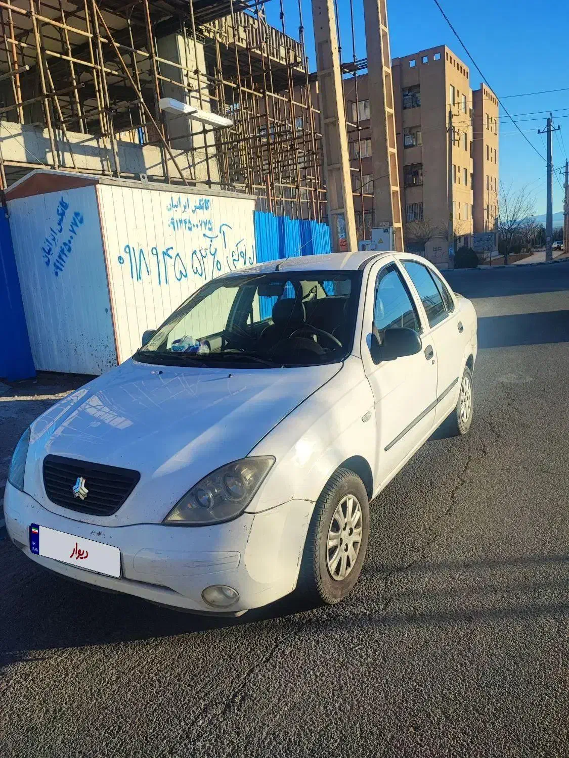 تیبا مدل 96|خودرو سواری و وانت|پرند, فاز ۴|دیوار