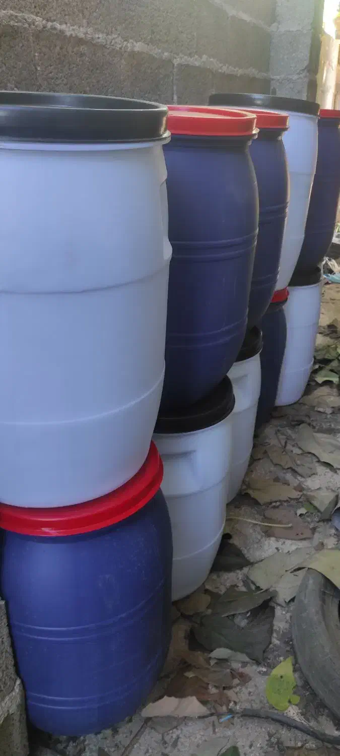 دبه ۶۰ لیتری|ظروف نگهدارنده، پلاستیکی، یک‌بارمصرف|صومعه‌سرا, |دیوار