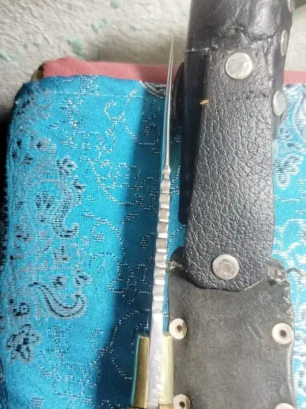 چاقو دسته شاخ|کلکسیون اشیاء عتیقه|گرگان, |دیوار