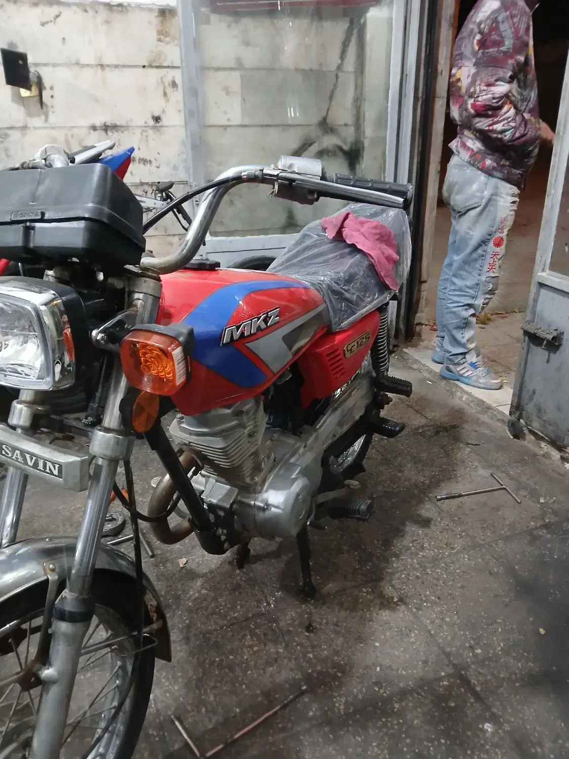 موتور هندا مزایده قدیم ملی شکاری|موتورسیکلت|ملایر, |دیوار