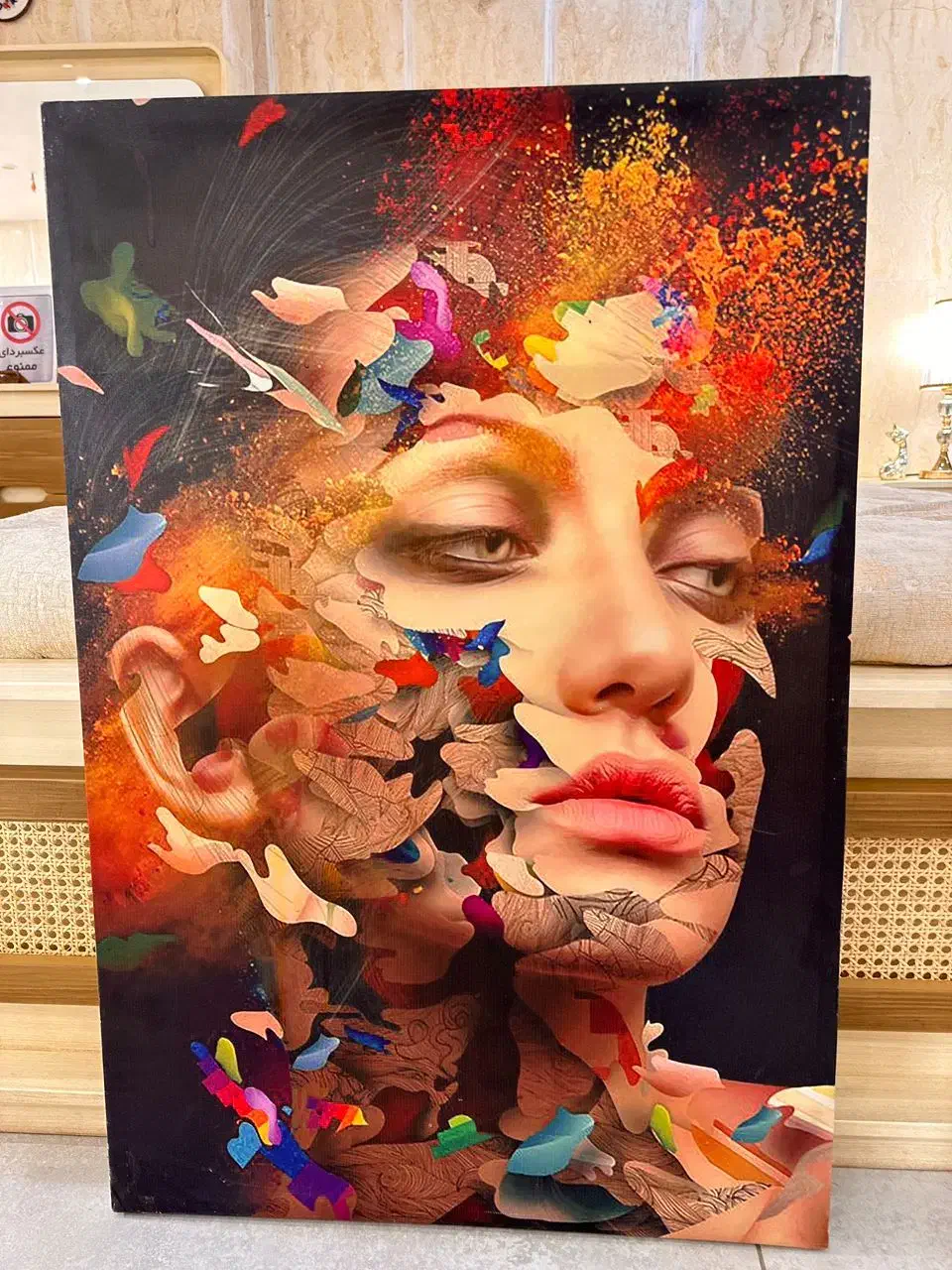 فروش تابلو های چهره و منظره زیر قیمت|تابلو، نقاشی، عکس|اهواز, ۳۰ متری|دیوار