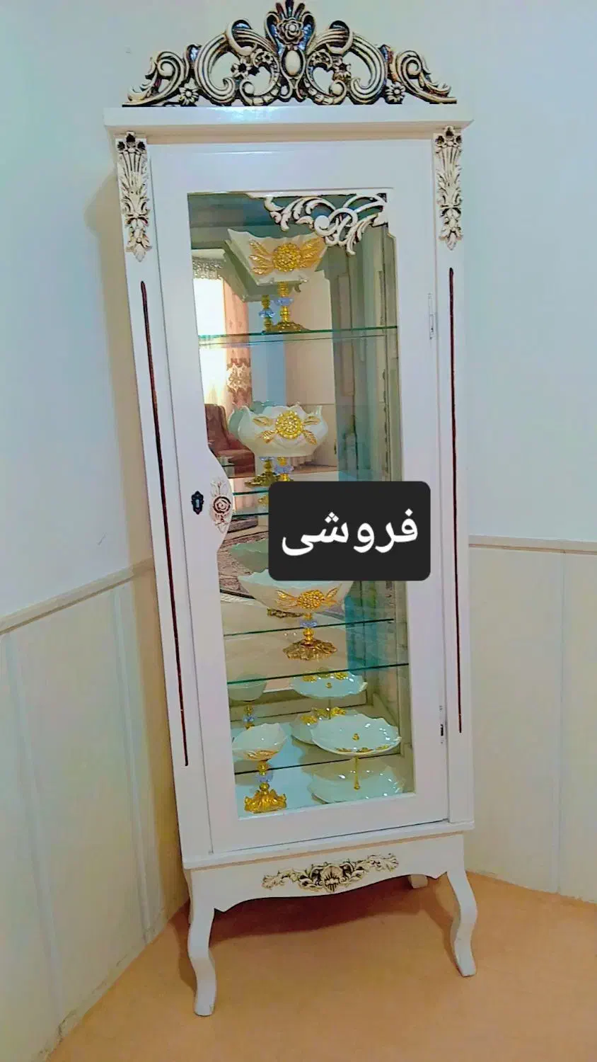 سرویس کامل قیمت همه وسایل ها۴تومن|بوفه، ویترین، کنسول|اسحاق آباد, |دیوار