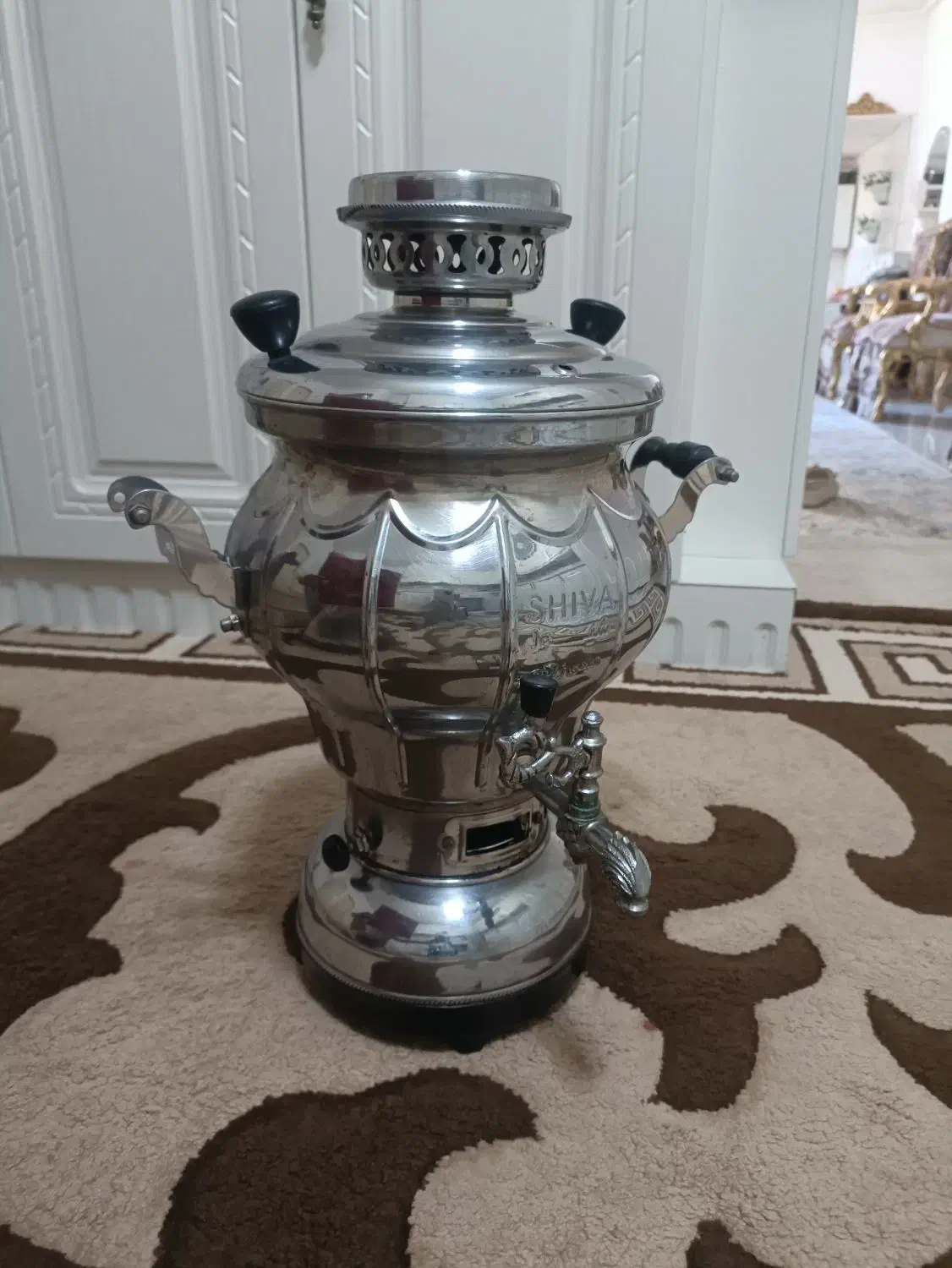 سماور کم استفاده شده دو میلیون و پونصد|سماور، چای‌ساز، قهوه‌ساز|تربت‌حیدریه, داروپخش|دیوار