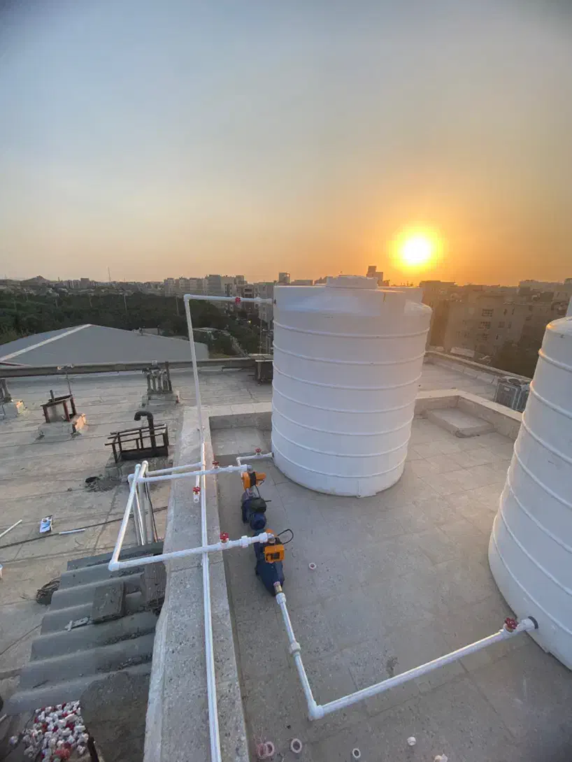 نصب پمپ آب و منبع در شرایط بحران کم آبی|خدمات پیشه و مهارت|آمل, |دیوار