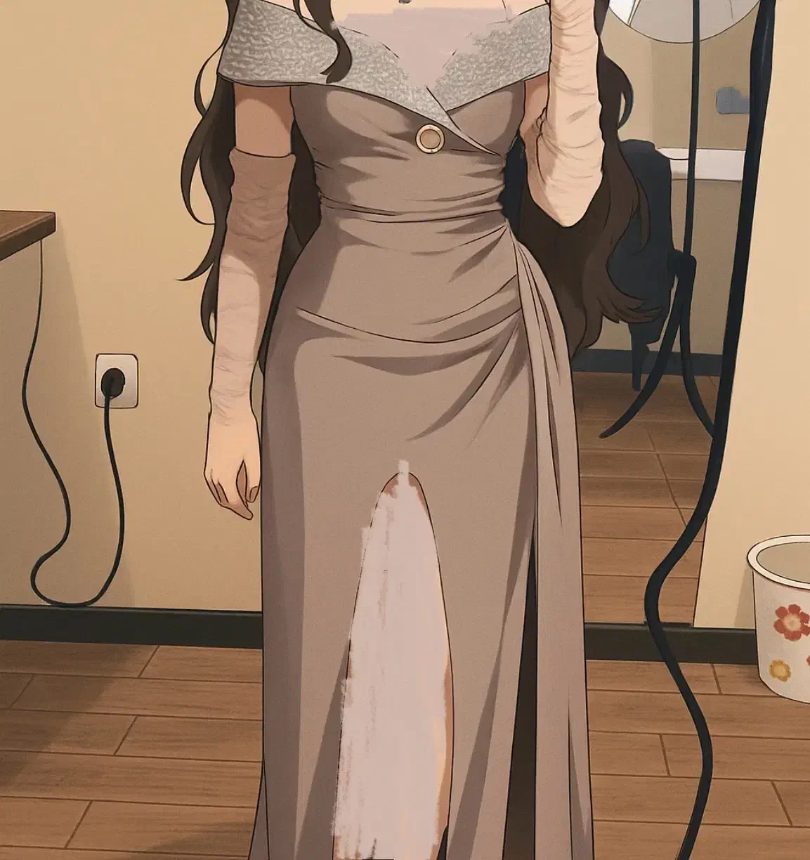 لباس مجلسی ساتن|لباس|مشکین‌دشت, |دیوار