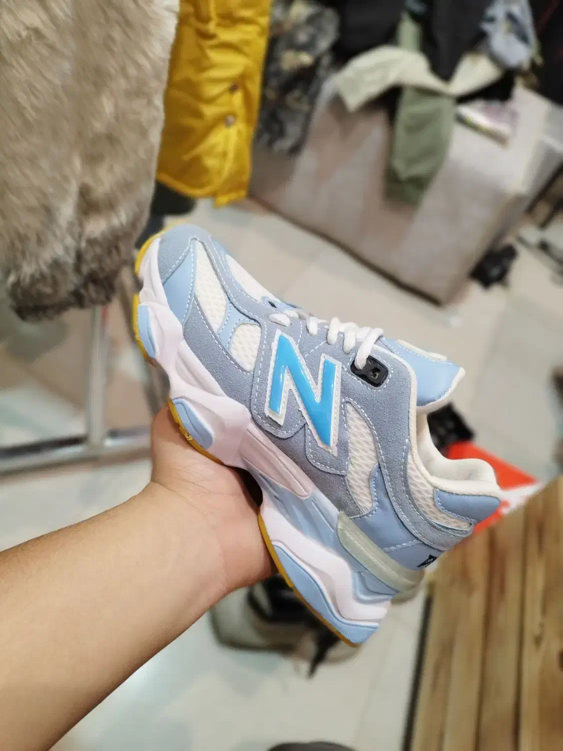 کتونی نیو بالانس 9060 آبی|کیف، کفش، کمربند|کرج, باغستان|دیوار