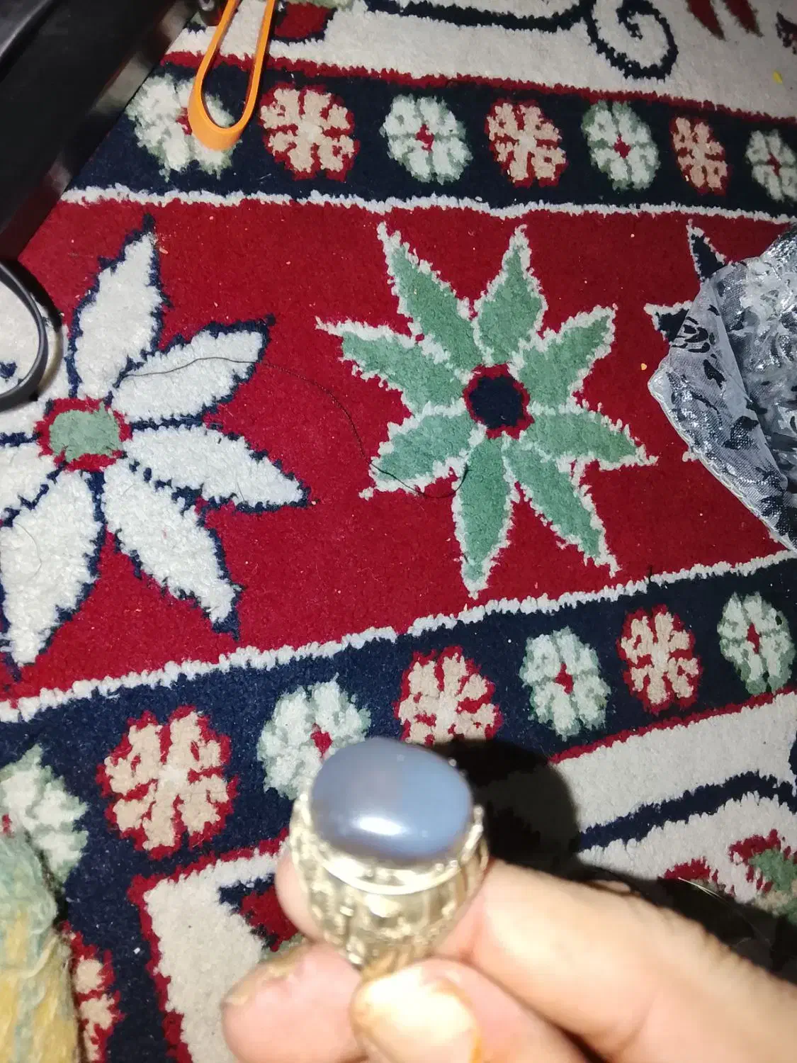 انگشتر نقره تبرک شده|زیورآلات و اکسسوری|اهواز, پادادشهر|دیوار