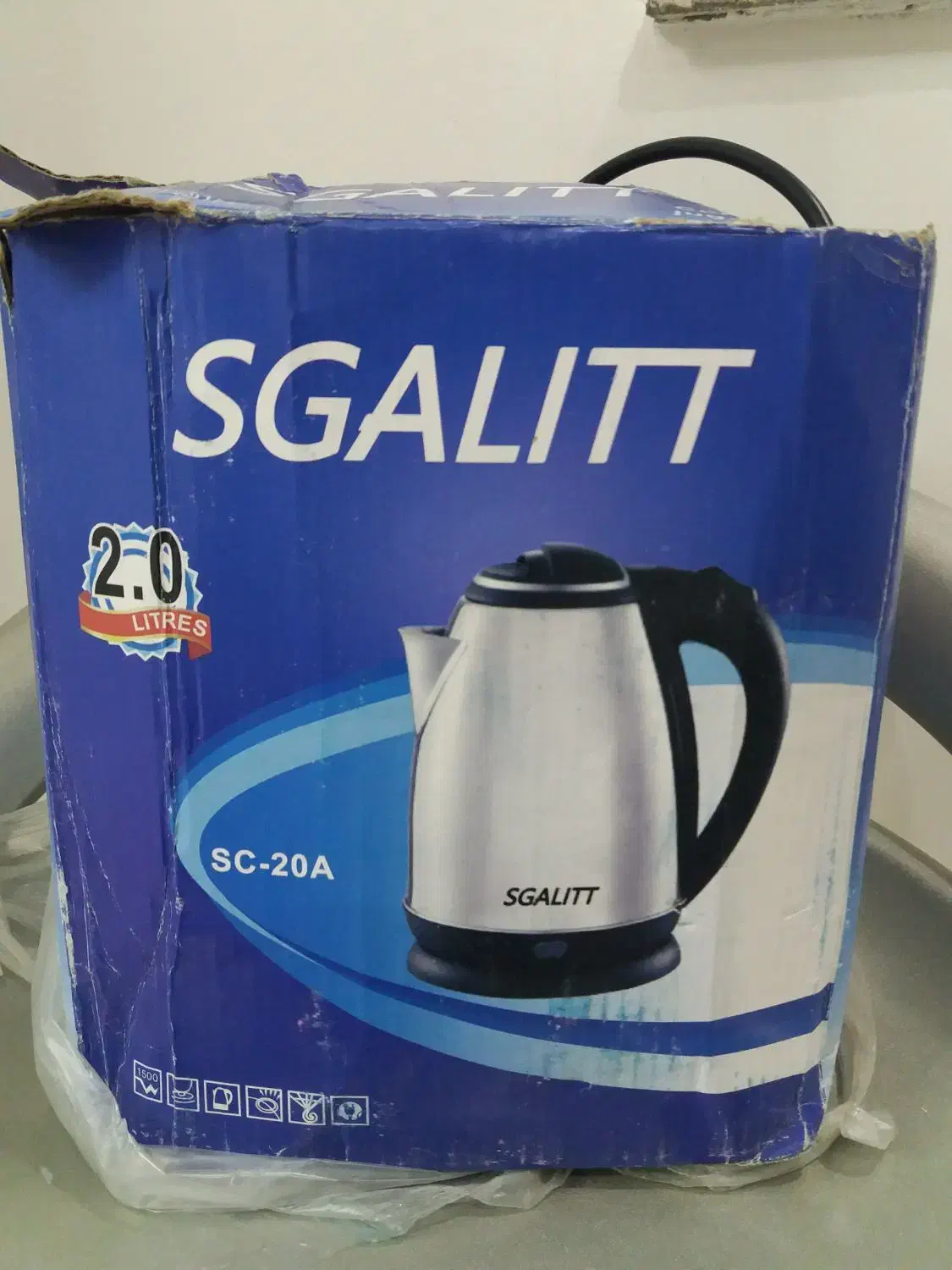 َکتری برقی سالم|قوری، کتری، قهوه‌ساز دستی|رشت, توشیبا|دیوار