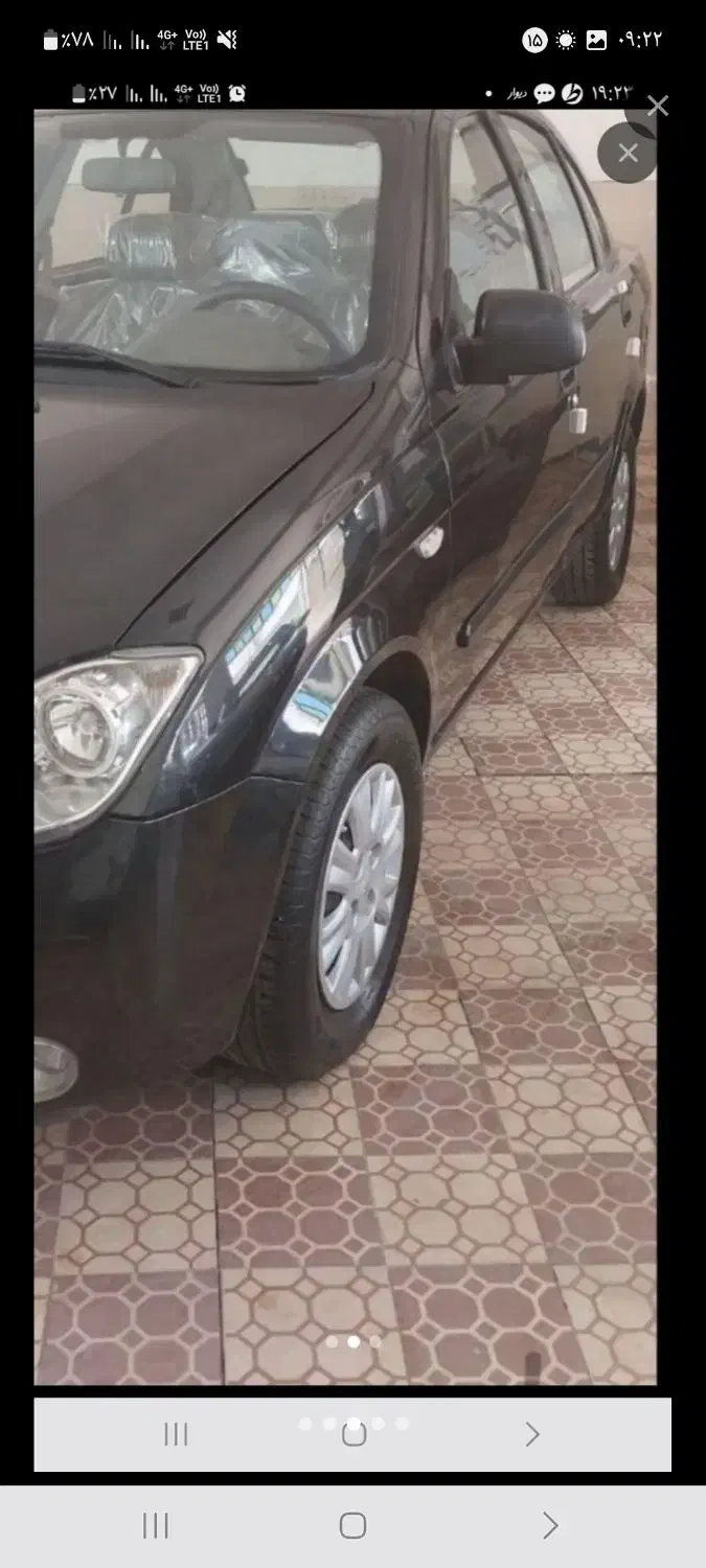 تیبا مدل ۱۱ /۱۲ / ۹۱ بیرنگ شاسی سالم|خودرو سواری و وانت|کرمانشاه, |دیوار