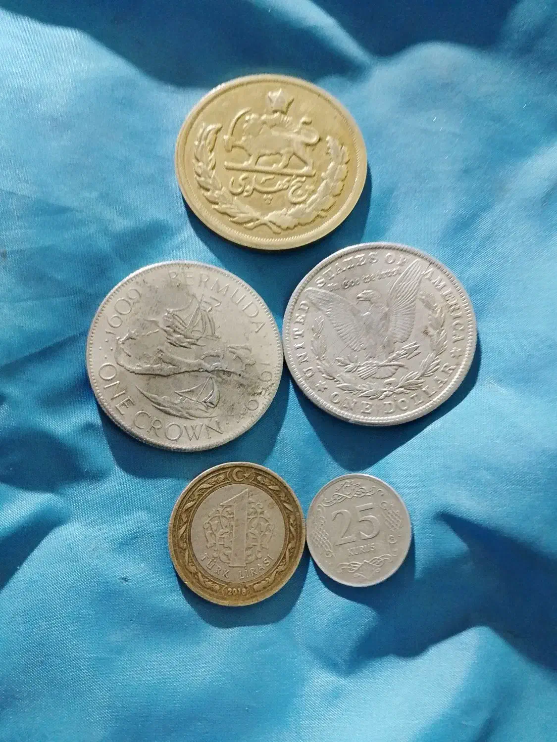 سکه پهلوی|کلکسیون سکه، تمبر، اسکناس|مشهد, کشف|دیوار