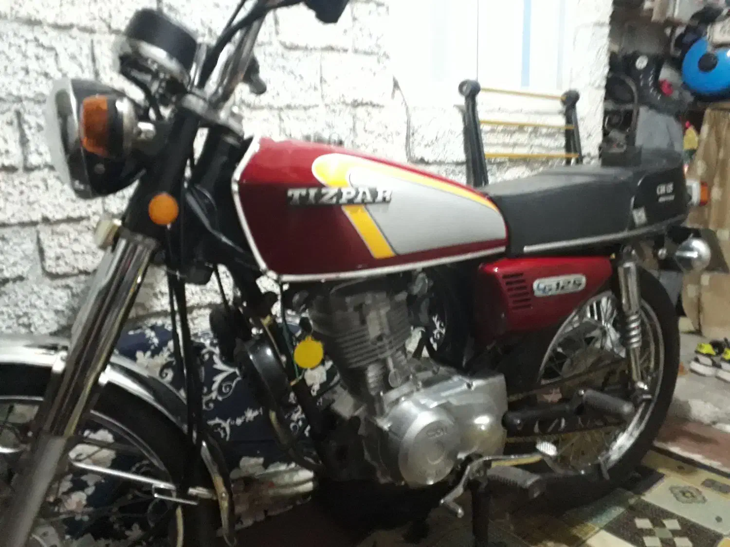 موتور مدل ۸۵ مدارک سند بیمه یک سال|موتورسیکلت|کیاشهر, |دیوار