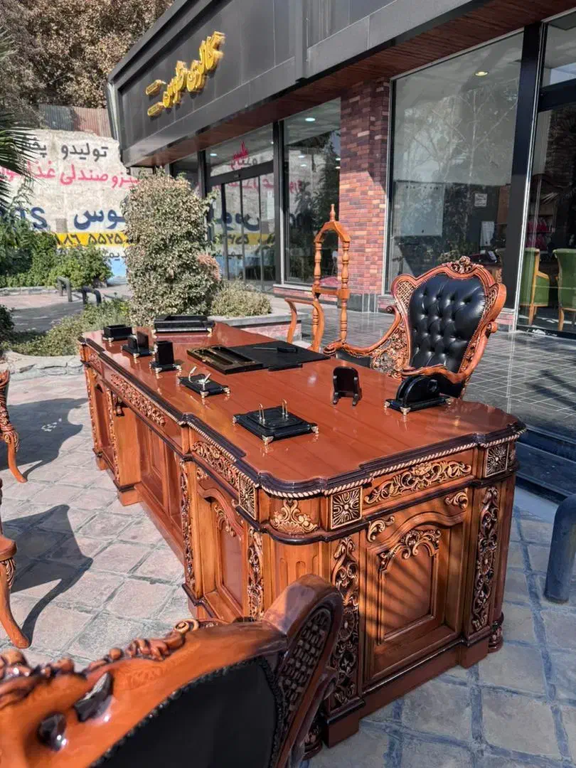 ست میز رومانی مبل رومانی کلاسیک اداری|دفتر کار|چهاردانگه (تهران), |دیوار