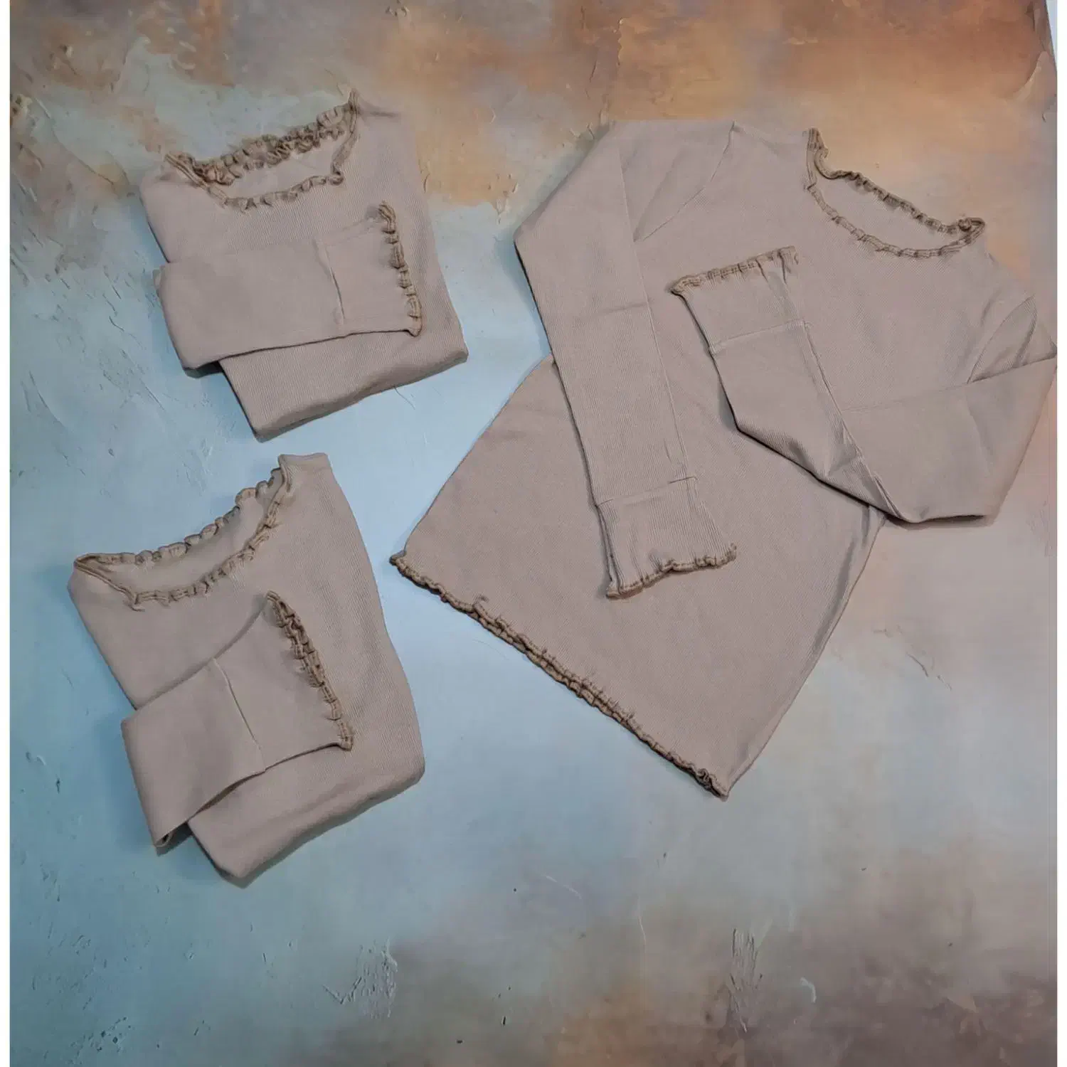 بلوز کبریتی آستین چین دار|لباس|مشکین‌دشت, |دیوار