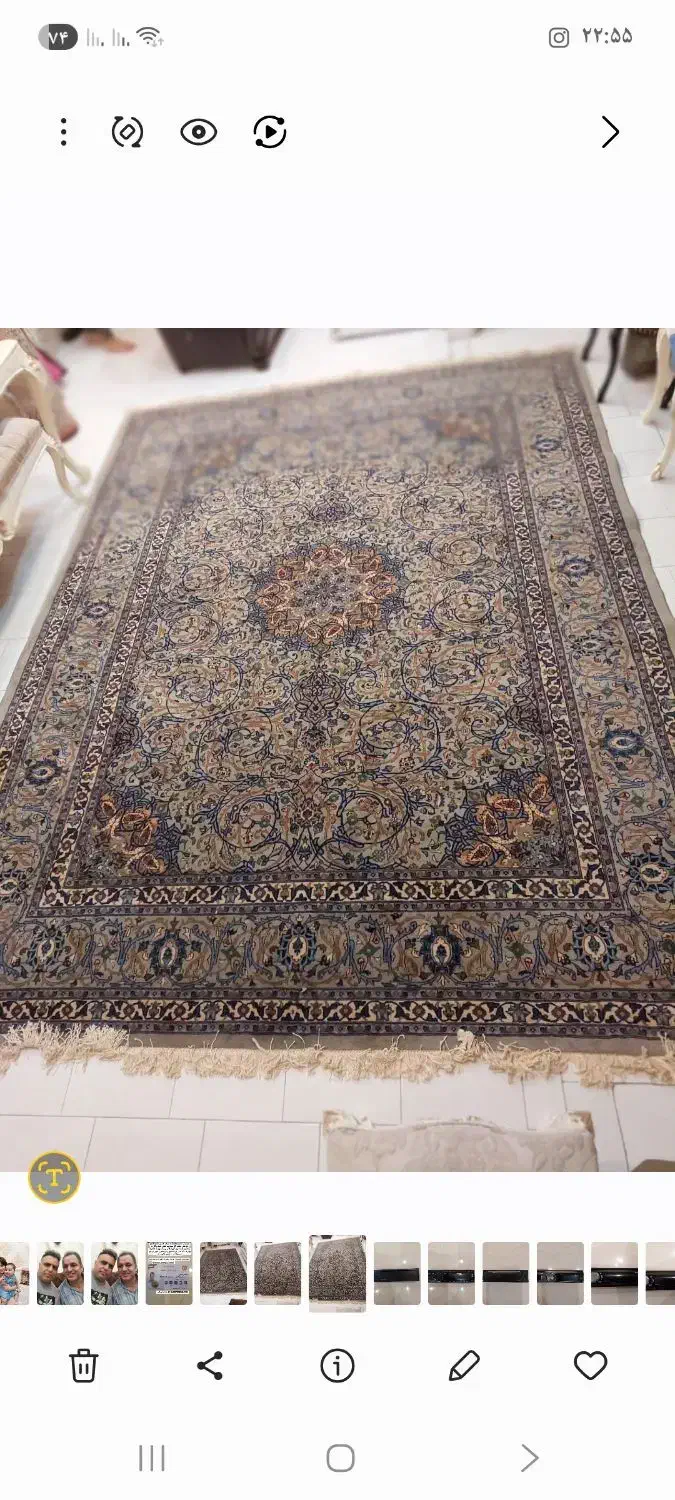 فرش دستباف ۱۲ متری اردکان یزد|فرش|تهران, شمسآباد|دیوار