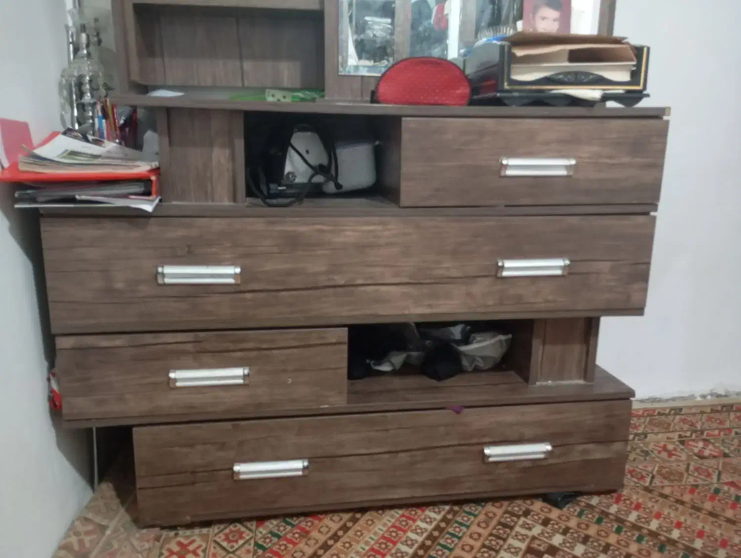 میزارایش یا دراور|جاکفشی، کمد، دراور|نیشابور, رحمت آباد|دیوار