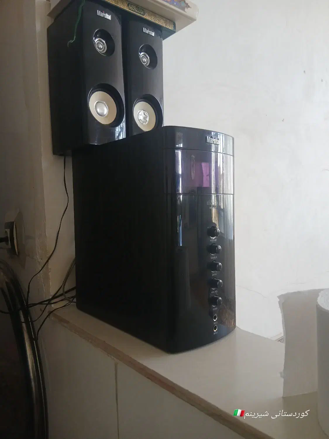 نوع باندمارشال تمیز و نو|سیستم صوتی خانگی|جوانرود, |دیوار