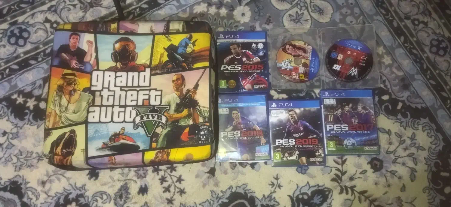 ps4 سه دسته با 6تا دیسک|کنسول، بازی ویدئویی و آنلاین|بندرعباس, |دیوار