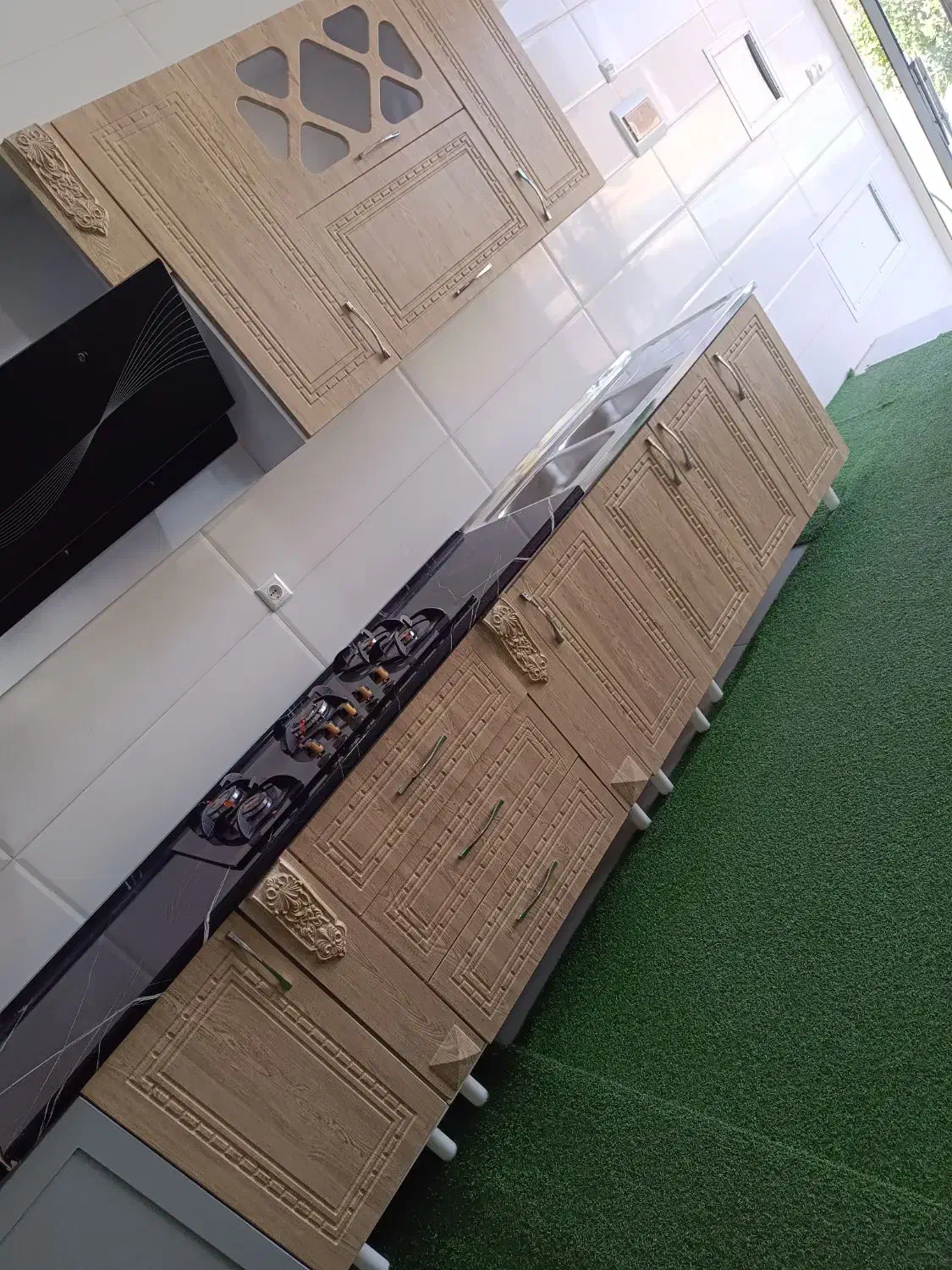 انواع کابینت آماده سه و چهار و پنج متری|مصالح و تجهیزات ساختمان|صدرا-فارس, فاز ۲|دیوار