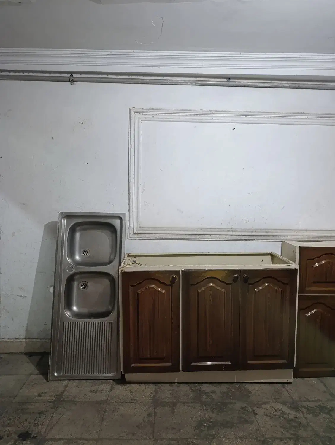 کابینت فلزی هود سینک|آبچکان و نظمدهنده ظروف|تهران, خزانه|دیوار