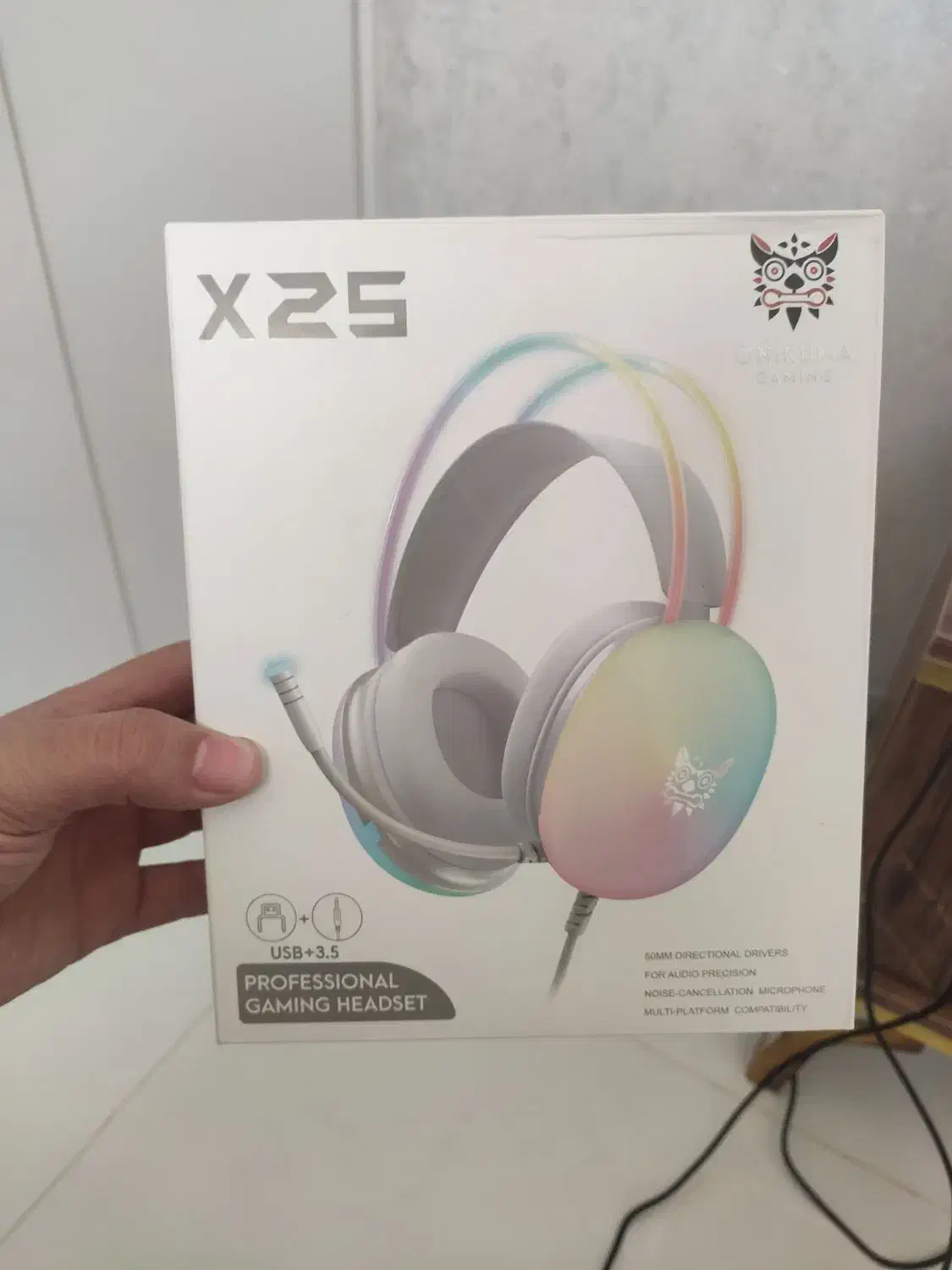 هدست اونیکوما x25 درحد|کنسول، بازی ویدئویی و آنلاین|شاهین‌شهر, نظامی|دیوار