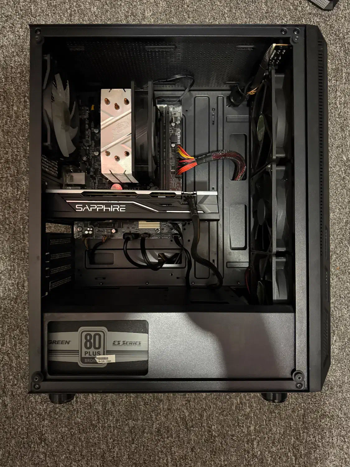 کیس کامپیوتر گیمینگ و رندرینگ  i7 7700|رایانه رومیزی|تهران, تهرانپارس جنوبی|دیوار