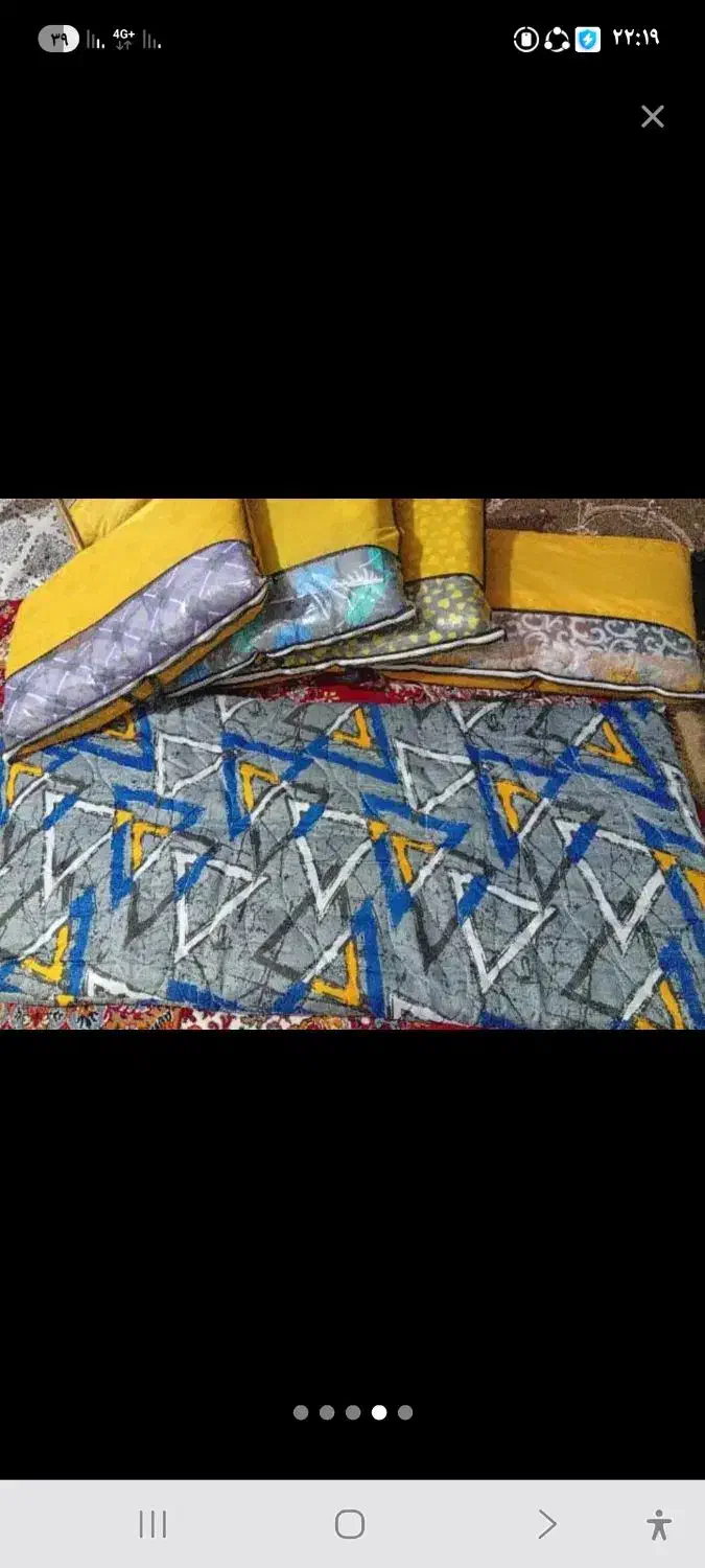 پتو مسافرتی و تشک های تک نفره|رختخواب، بالش، پتو|کرمانشاه, |دیوار