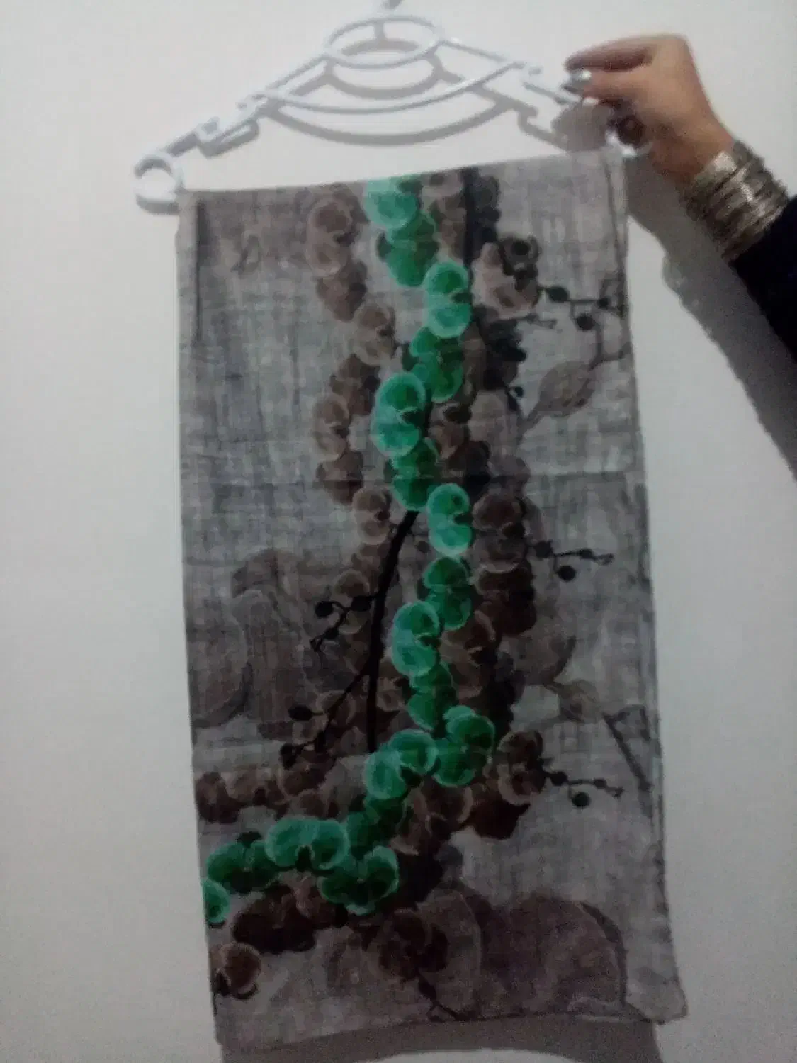 حراج روسری مشکی قواره بزرگ و روسری فانتزی|حراج|برازجان, |دیوار