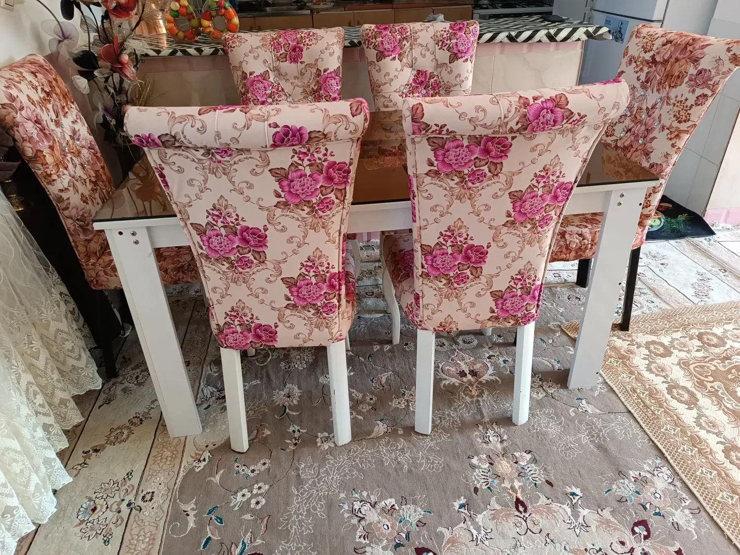 میز غذا خوری|میز و صندلی غذاخوری|جلگه شوقان, |دیوار