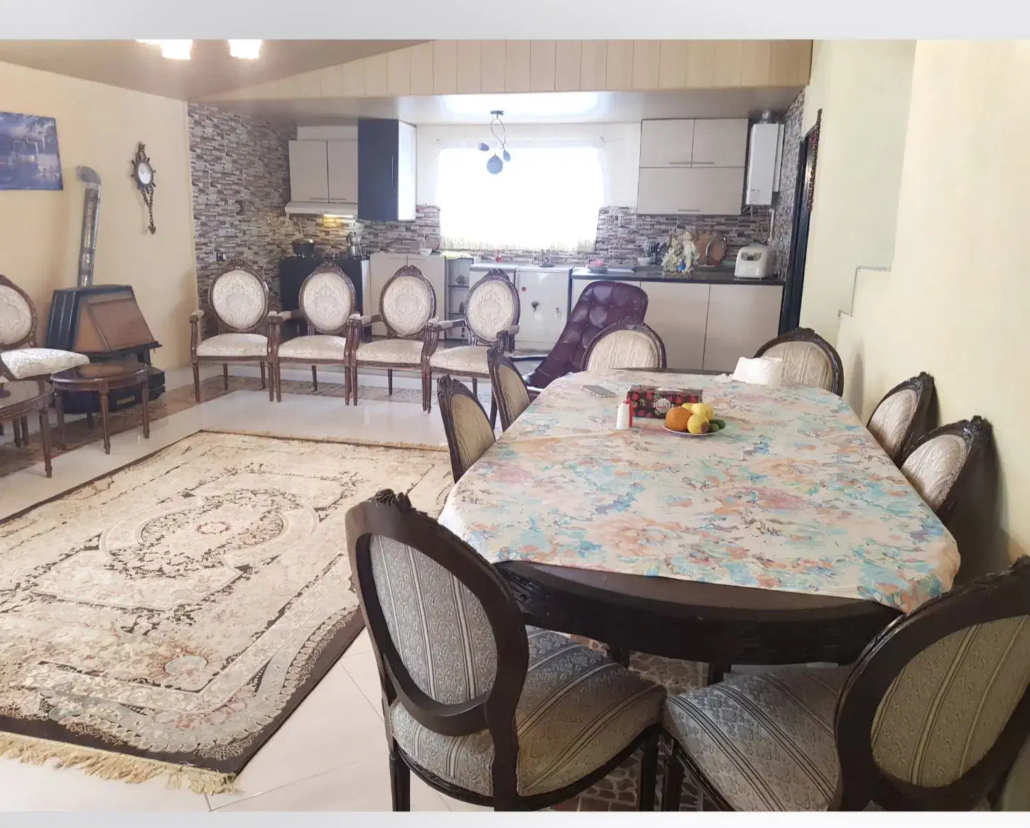 مبل و میزناهارخوری استیل|میز و صندلی غذاخوری|چمستان, |دیوار