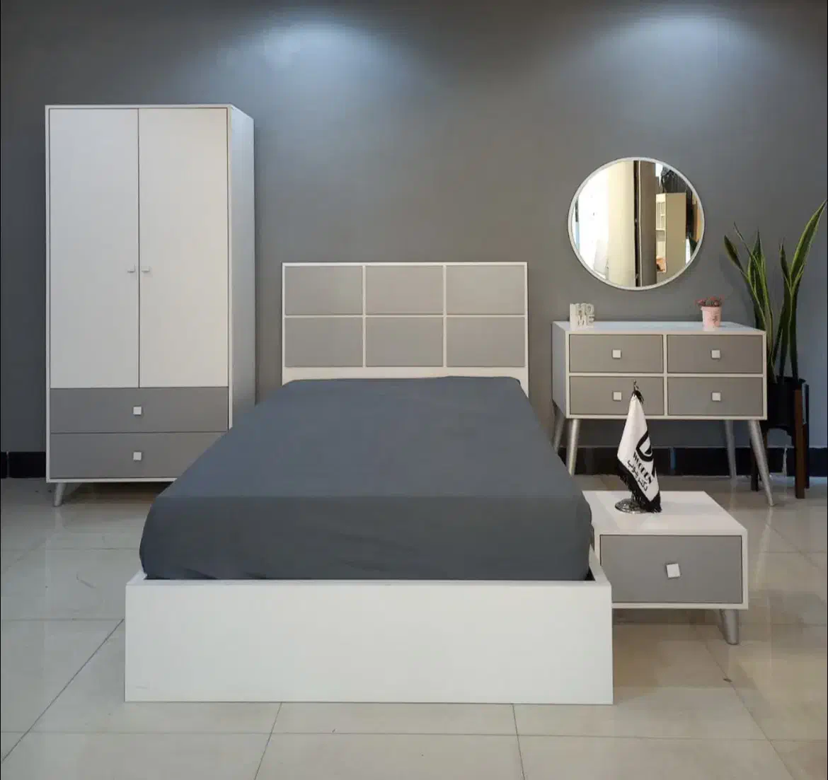 سرویس تخت خواب جوان (بخر آسون ، بخواب آروم)|تخت و سرویس خواب|یزد, |دیوار