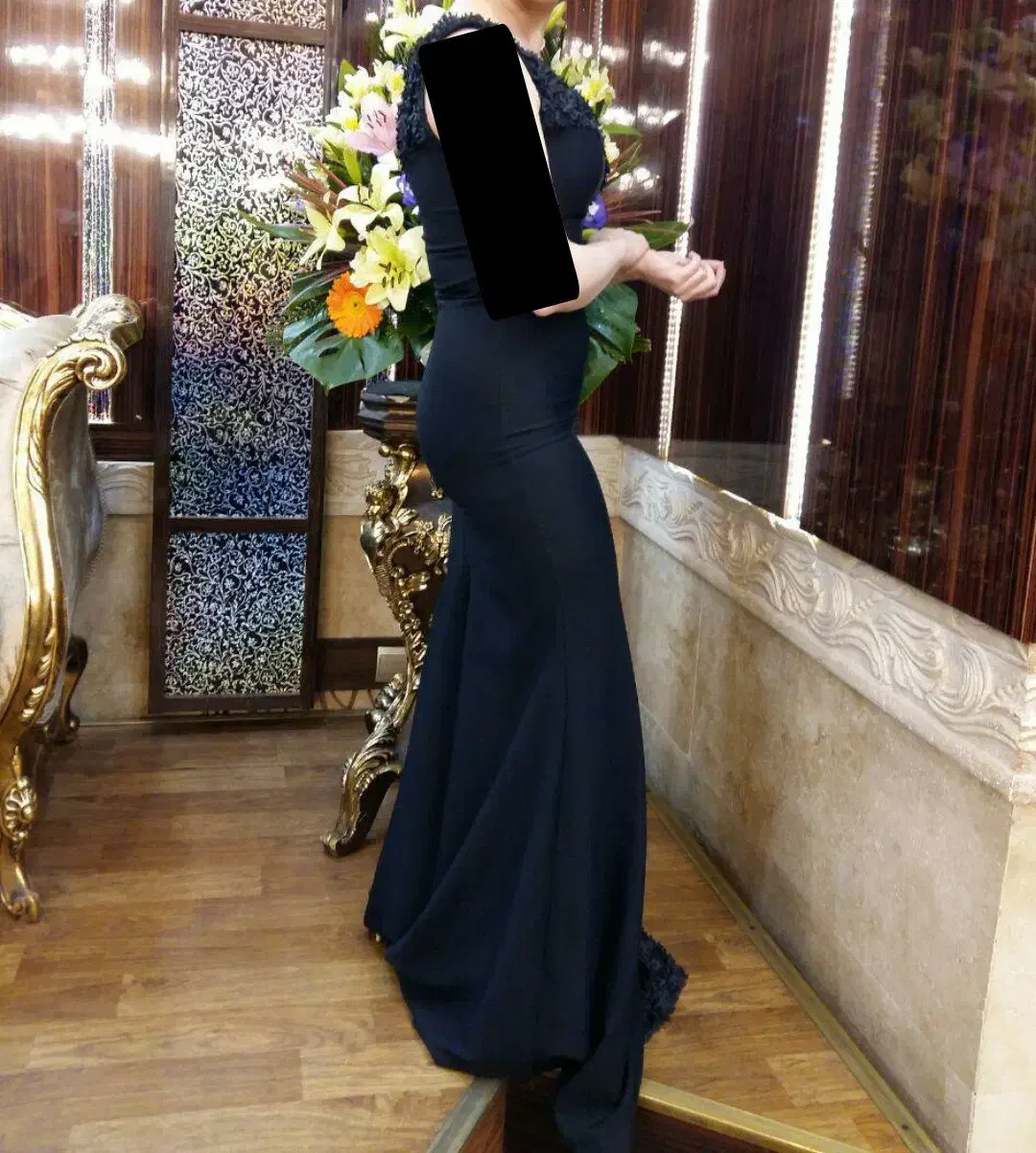 لباس مجلسی ترک مشکی سایز ۳۸|لباس|ری, دولت‌آباد|دیوار