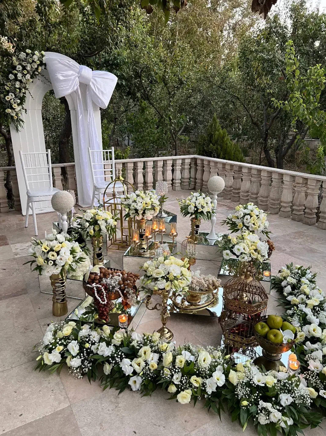 سفره عقد با گل ارایی طبیعی و مصنوعی|گل و گیاه طبیعی|تهران, صادقیه|دیوار