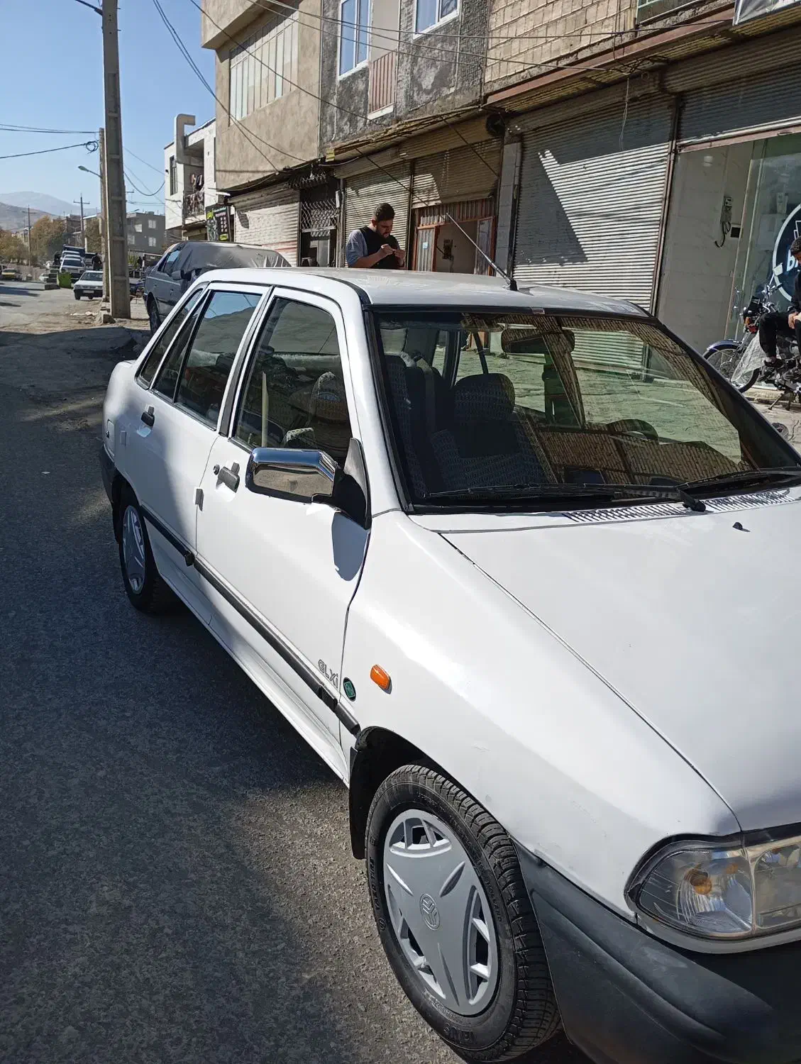 پرایدسفیدمدل87 دوگانە کارخانە|خودرو سواری و وانت|سنندج, |دیوار