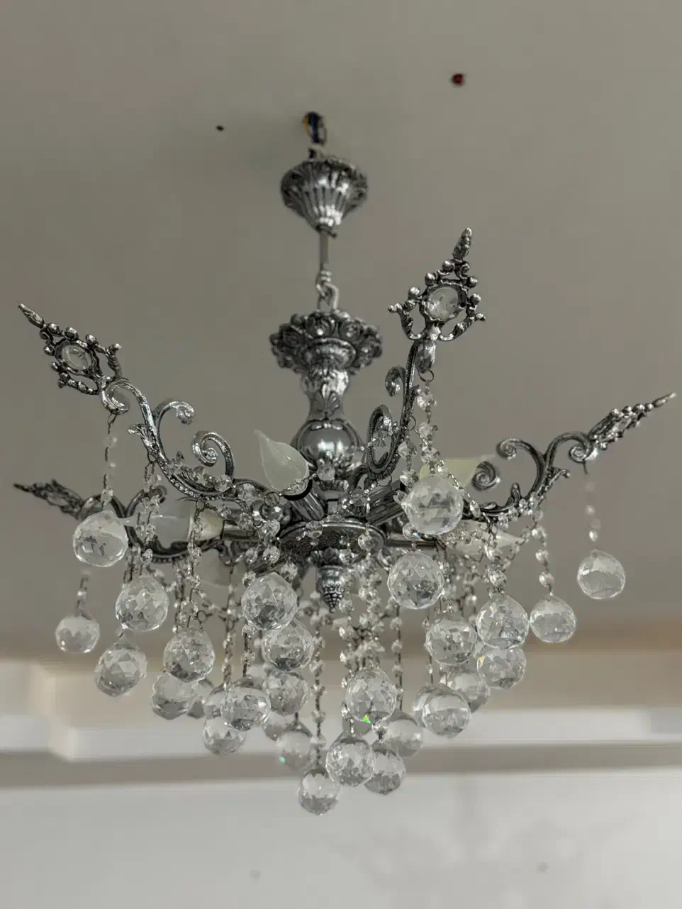 لوستر برنزی ۶شاخه|لوستر و چراغ آویز|تبریز, |دیوار