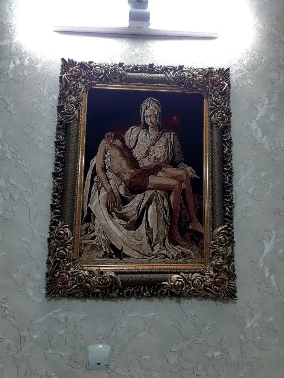 تابلو فرش در حد نو|تابلو فرش|محمدیه-قزوین, |دیوار