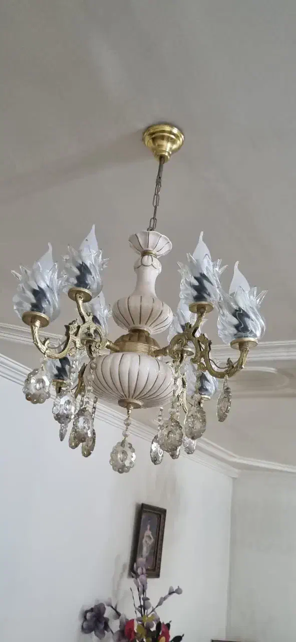 لوستر|لوستر و چراغ آویز|ماکو, |دیوار