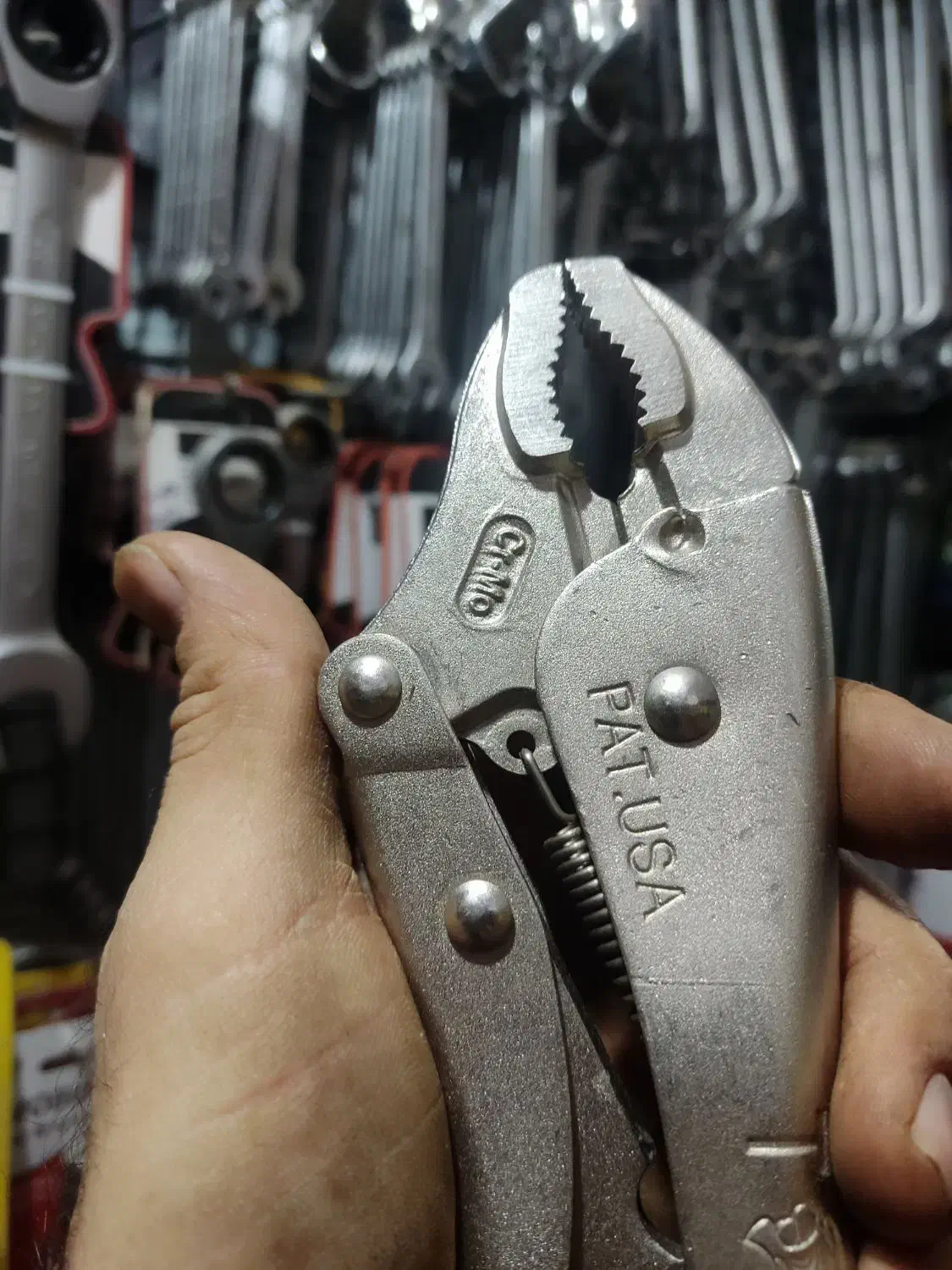 انبر قفلی پات آمریکا کروم مولیبدن اصلی ،ابزارآچار|ابزارآلات|سبزوار, هویزه|دیوار