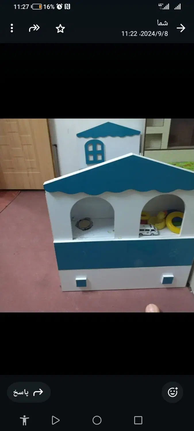 تخت ام دی اف کودک|تخت و صندلی بچه|برازجان, |دیوار