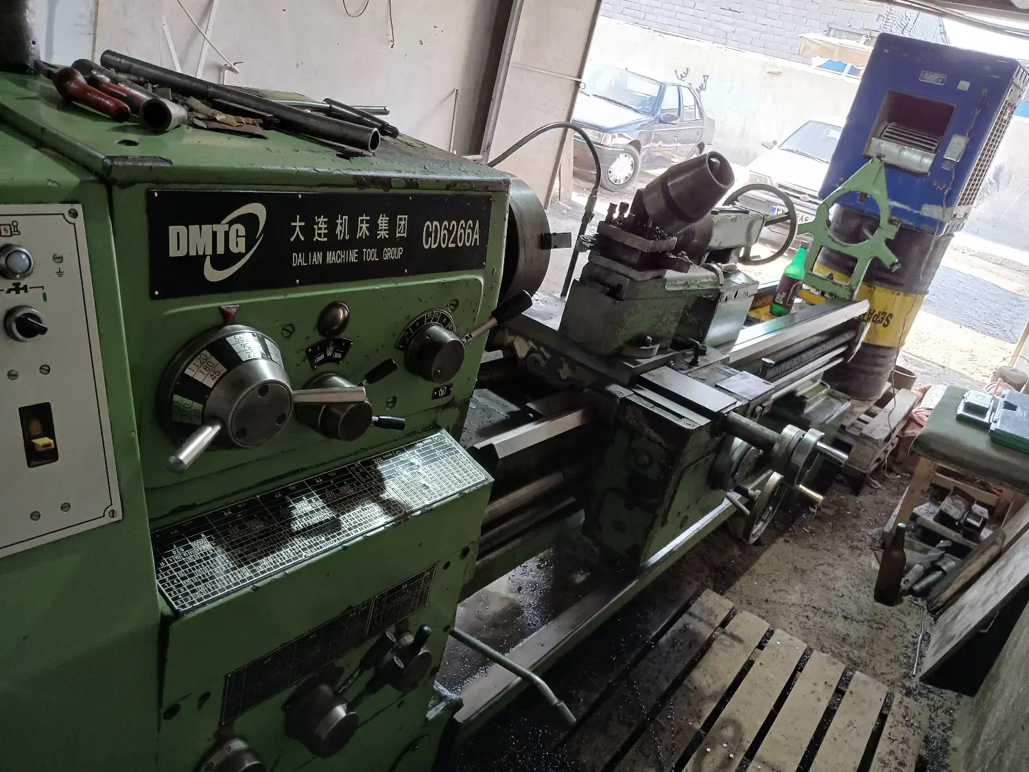 دستگاه تراش دالیان سنتر۶۶فروش واگذاری کامل کارگاه|ماشین‌آلات صنعتی|هشتگرد, ینگی امام|دیوار