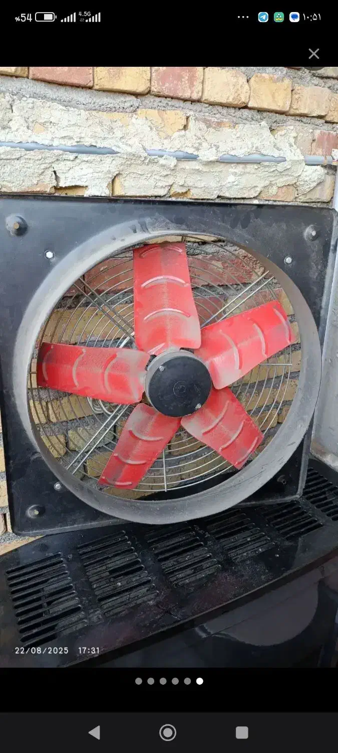 هواکش|پنکه و تصفیهکنندهٔ هوا|میانه, |دیوار