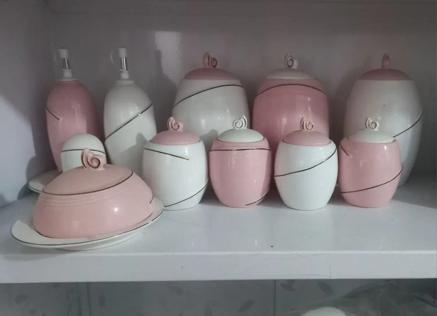 پاسماوری چینی کاملا نو زیرقیمت|ظروف سرو و پذیرایی|مرودشت, ژیان|دیوار