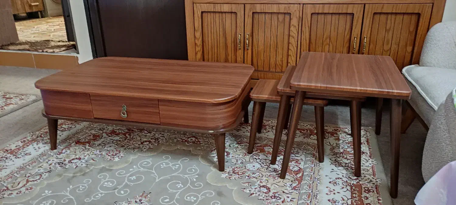 میز جلو مبلی و عسلی|مبلمان خانگی و میز عسلی|محمدیه-قزوین, |دیوار