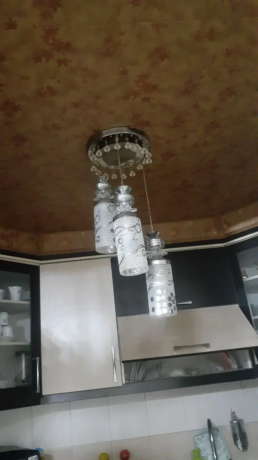 لوستر|لوستر و چراغ آویز|گنبد کاووس, |دیوار