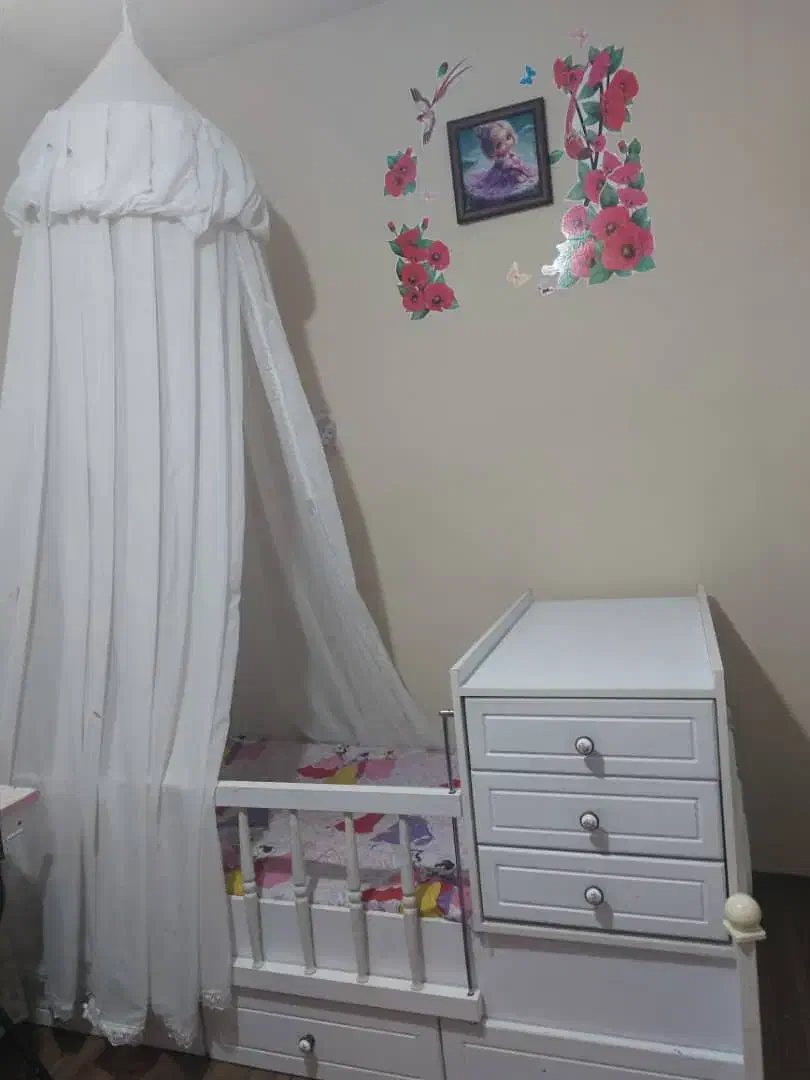 ست تخت وکمدکودک ونوجوان|تخت و سرویس خواب|پرند, فاز ۵|دیوار