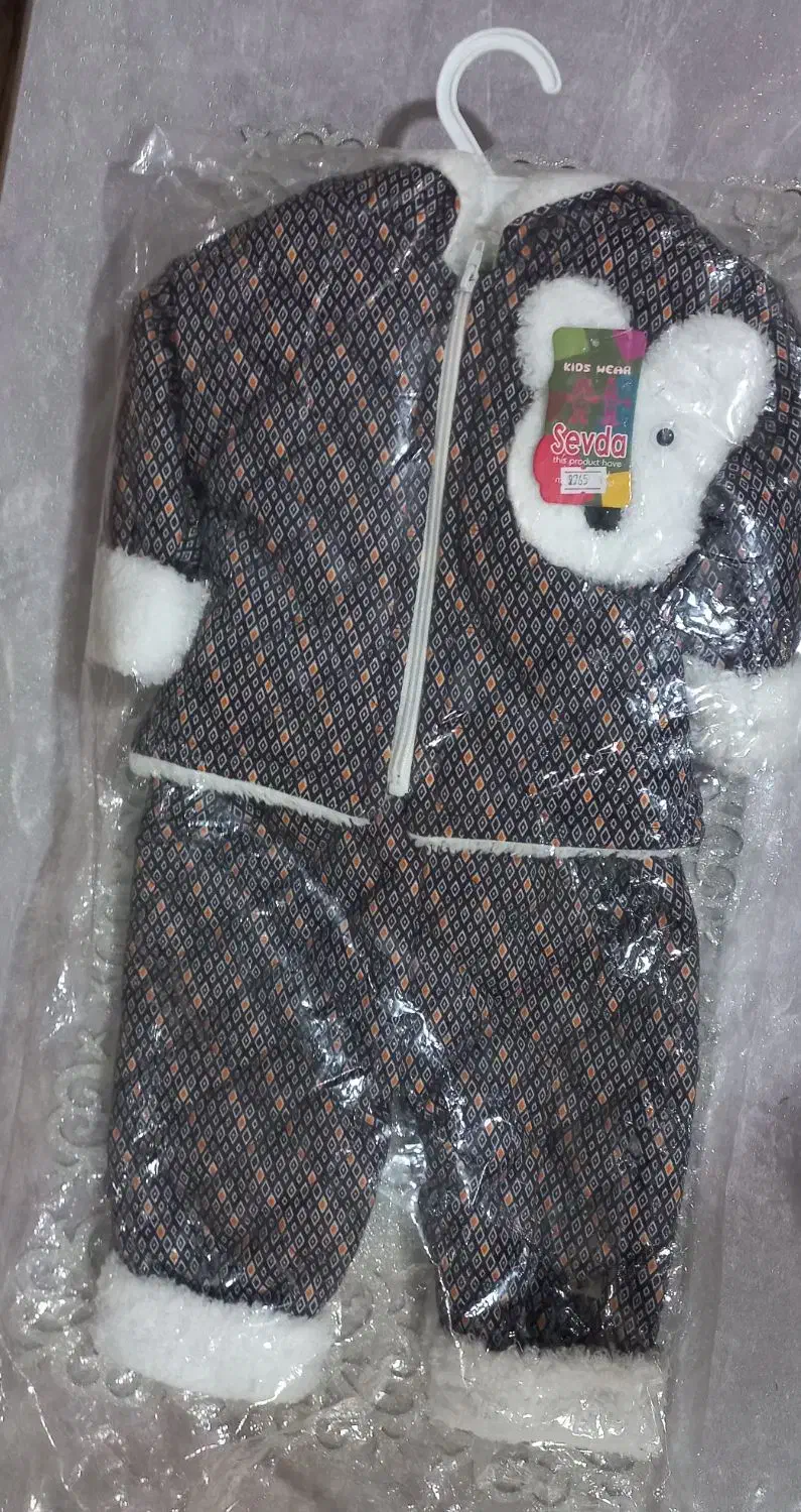 کاپشن شلوار بندی عروسکی|کفش و لباس بچه|رزن, |دیوار