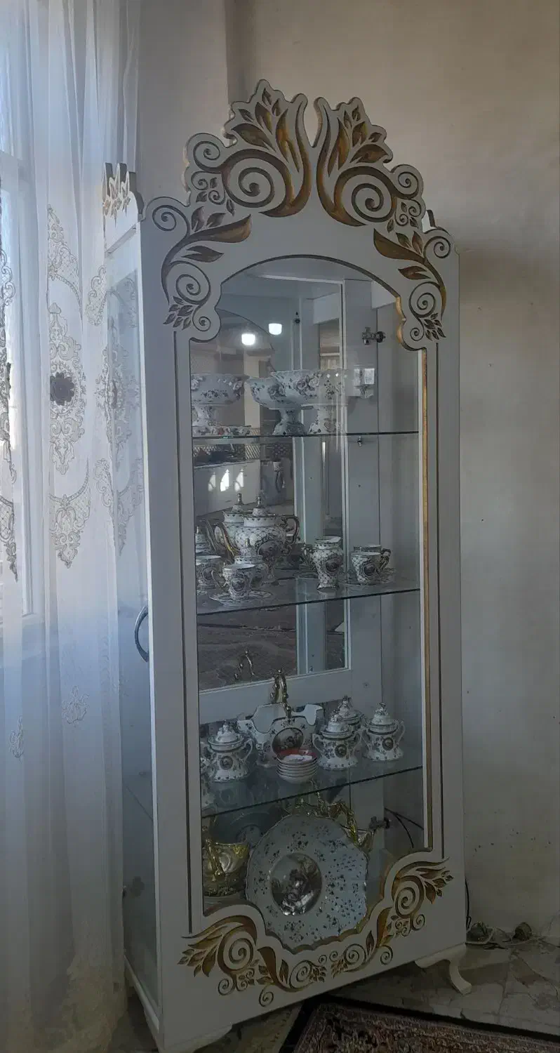 بوفه چوب|بوفه، ویترین، کنسول|اردبیل, |دیوار