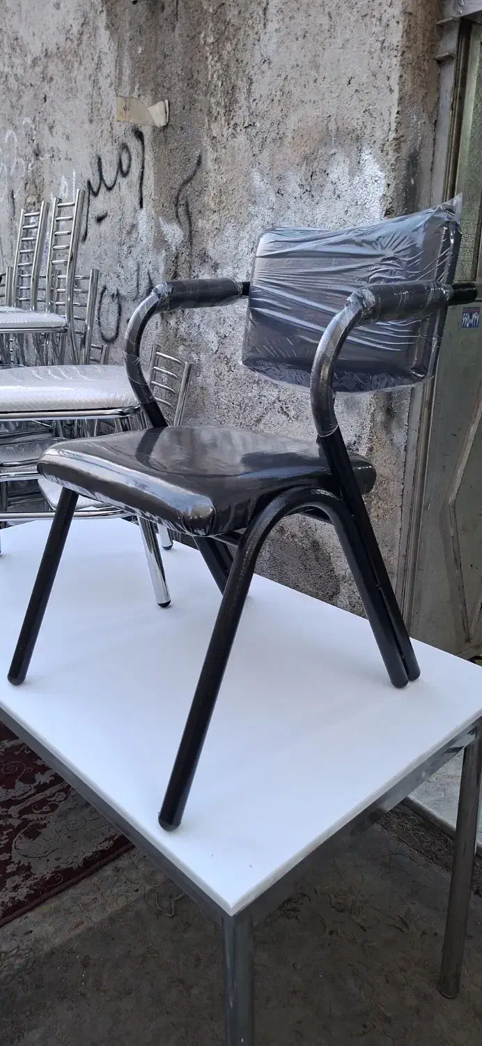 صندلی فلزی انتظار استار|میز و صندلی غذاخوری|تهران, هفده شهریور|دیوار